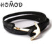 HOMOD™ Nautical Hook Unisex Rope Bracelet - Indigo-Temple