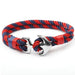 HOMOD™ Nautical Hook Unisex Rope Bracelet - Indigo-Temple
