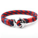 HOMOD™ Nautical Hook Unisex Rope Bracelet - Indigo-Temple
