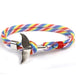 HOMOD™ Nautical Hook Unisex Rope Bracelet - Indigo-Temple