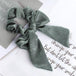 AWAYTR™ Stylish Elastic Hair-Bow Scrunchy - Indigo-Temple