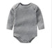 100% cotton Baby Bodysuit With long Sleevs And Turtle Neck - Indigo-Temple