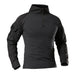 US Army Style Combat Cargo Shirt - Indigo-Temple