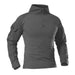 US Army Style Combat Cargo Shirt - Indigo-Temple
