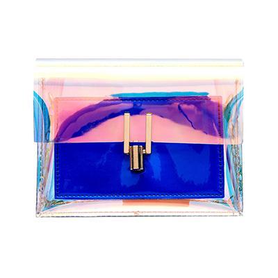 GEONYIEEK™ Transparent Modern Colored Purse - Indigo-Temple