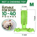 DoggyDoc™ Rrevolutionary 2-in-1 Dogs Toothbrush & Chewing Stick - Indigo-Temple