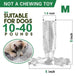 DoggyDoc™ Rrevolutionary 2-in-1 Dogs Toothbrush & Chewing Stick - Indigo-Temple