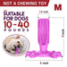 DoggyDoc™ Rrevolutionary 2-in-1 Dogs Toothbrush & Chewing Stick - Indigo-Temple
