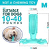DoggyDoc™ Rrevolutionary 2-in-1 Dogs Toothbrush & Chewing Stick - Indigo-Temple