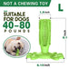 DoggyDoc™ Rrevolutionary 2-in-1 Dogs Toothbrush & Chewing Stick - Indigo-Temple