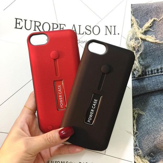 2-in-1 Power Bank and Case for iPhone - Indigo-Temple
