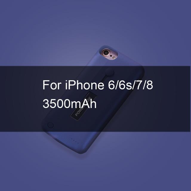 2-in-1 Power Bank and Case for iPhone - Indigo-Temple