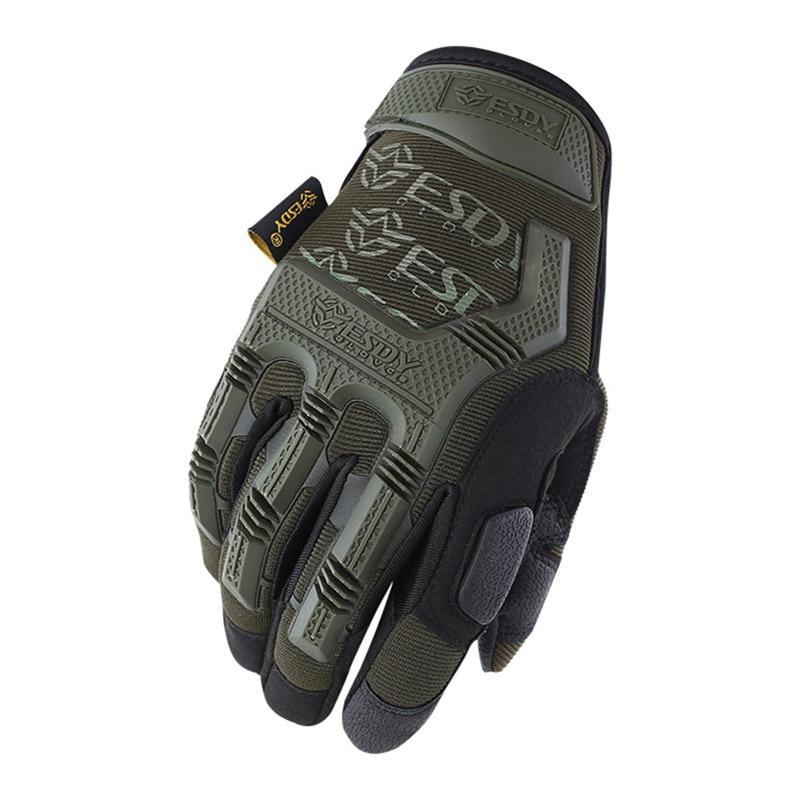 Maximum Impact Anti-Slip Tactical Gloves - Indigo-Temple