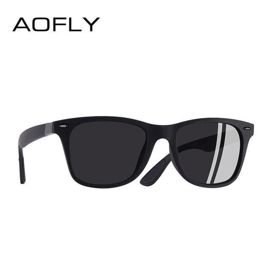 AOFLY™ Ultra-Light TR90 Unisex Polarized Sunglasses - Indigo-Temple