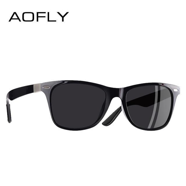 AOFLY™ Ultra-Light TR90 Unisex Polarized Sunglasses - Indigo-Temple