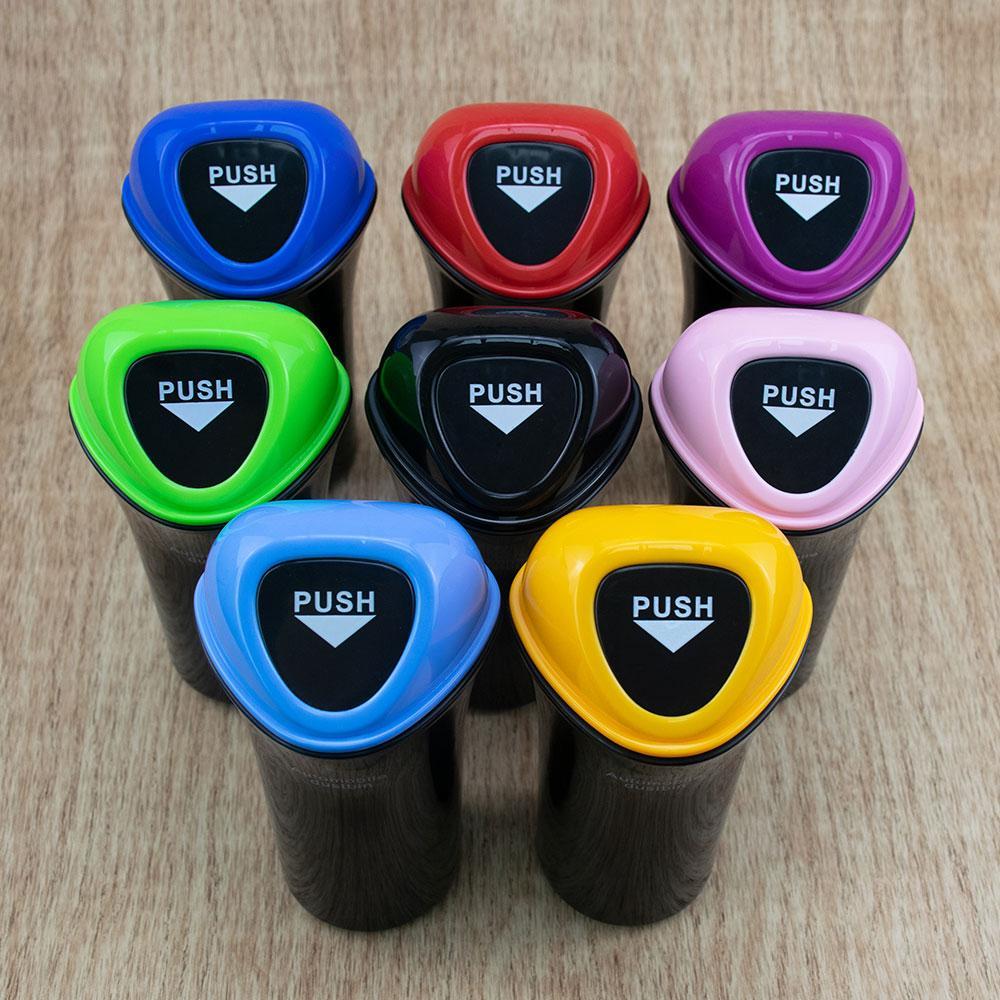 Clip-On Car Trash Can - Indigo-Temple