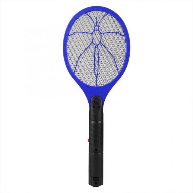 Handheld Electric Mosquito Zapping Racket - Indigo-Temple