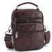 ZZNICK™ Genuine Leather Messenger Bag - Indigo-Temple