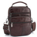 ZZNICK™ Genuine Leather Messenger Bag - Indigo-Temple