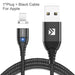 3A High-Speed Magnetic Charging Cable (Micro-USB/Type-C/Apple) - Indigo-Temple