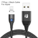 3A High-Speed Magnetic Charging Cable (Micro-USB/Type-C/Apple) - Indigo-Temple