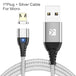3A High-Speed Magnetic Charging Cable (Micro-USB/Type-C/Apple) - Indigo-Temple