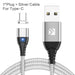 3A High-Speed Magnetic Charging Cable (Micro-USB/Type-C/Apple) - Indigo-Temple