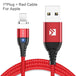 3A High-Speed Magnetic Charging Cable (Micro-USB/Type-C/Apple) - Indigo-Temple