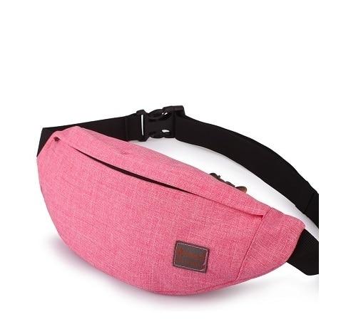 TINYAT™ Casual Polyester Fanny Pack - Indigo-Temple