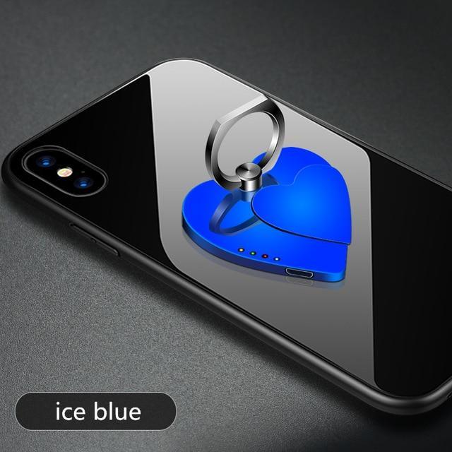Phone USB Cigarette Lighter and Ring Hook Stand Attachment - Indigo-Temple