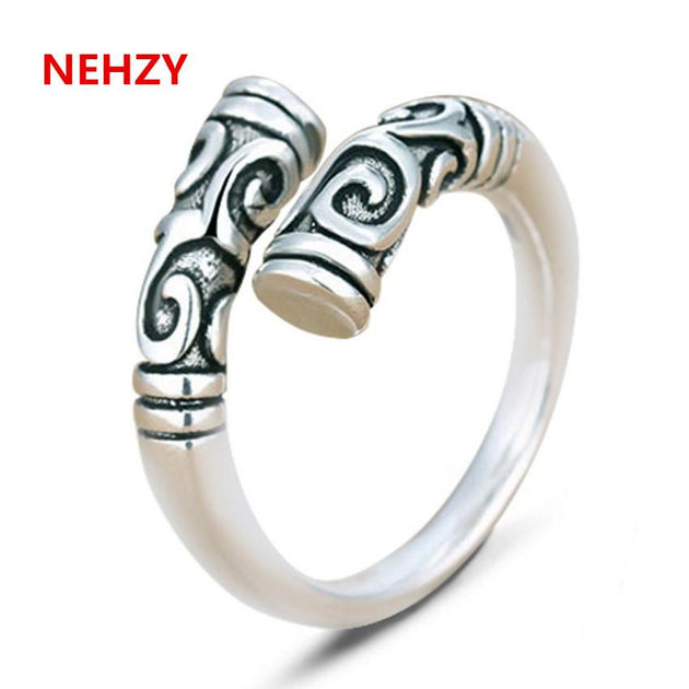 Viking King Ring - Indigo-Temple