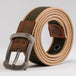 MEDYLA™ Casual Military-Style Unisex Canvas Belt - Indigo-Temple