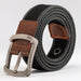 MEDYLA™ Casual Military-Style Unisex Canvas Belt - Indigo-Temple