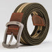 MEDYLA™ Casual Military-Style Unisex Canvas Belt - Indigo-Temple