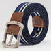 MEDYLA™ Casual Military-Style Unisex Canvas Belt - Indigo-Temple