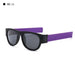 BendiShades™ Snap-Flex Polarized Unisex Sunglasses - Indigo-Temple