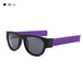 BendiShades™ Snap-Flex Polarized Unisex Sunglasses - Indigo-Temple