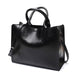 ACELURE™ Women's Leather Casual Tote Bag - Indigo-Temple
