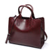 ACELURE™ Women's Leather Casual Tote Bag - Indigo-Temple