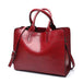 ACELURE™ Women's Leather Casual Tote Bag - Indigo-Temple