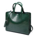 ACELURE™ Women's Leather Casual Tote Bag - Indigo-Temple