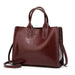 ACELURE™ Women's Leather Casual Tote Bag - Indigo-Temple