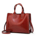 ACELURE™ Women's Leather Casual Tote Bag - Indigo-Temple