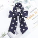 AWAYTR™ Stylish Elastic Hair-Bow Scrunchy - Indigo-Temple