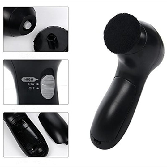 Shoemaster 3000™ Electric shoe polisher - Indigo-Temple