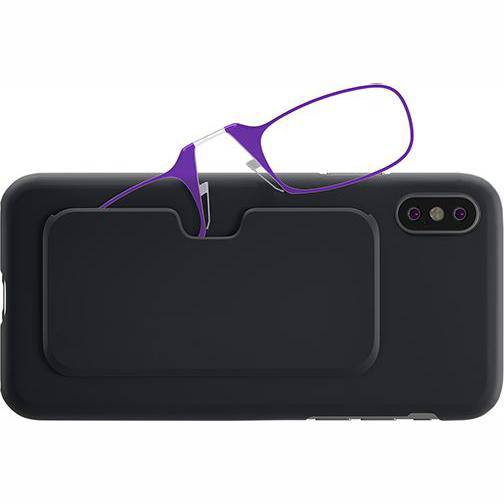 Ultra-Thin Glasses and Stick-On Smartphone Sleeve - Indigo-Temple