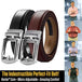 QUICKCLICK™ NO HOLES PERFECT FITTING LEATHER BELT - Indigo-Temple