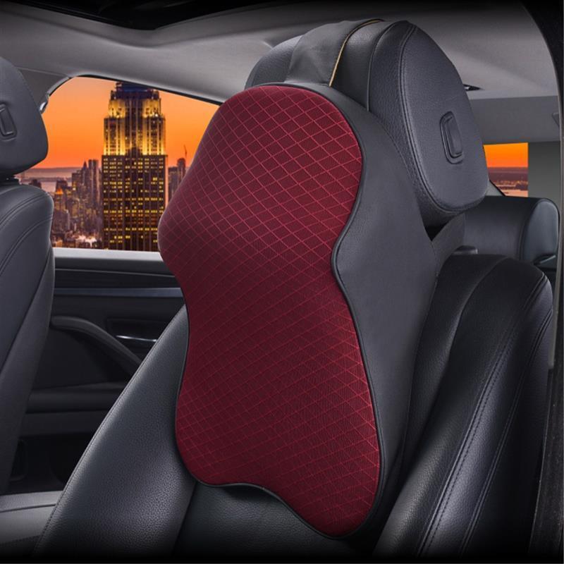 Space Memory Foam Car Headrest pillow - Indigo-Temple