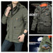 Multi-pocket Waterproof Tactical Bomber Jackets - Indigo-Temple