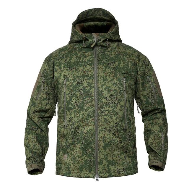 TACTICAL SHARKSKIN SOFT SHELL WATERPROOF JACKET (free shipping) - Indigo-Temple